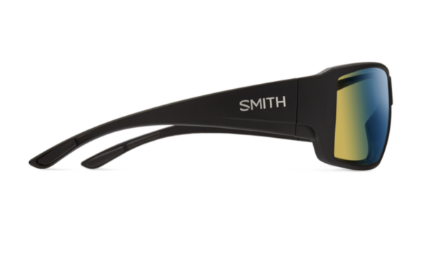 Smith Optics Guide's Choice Matte Black/ChromaPop Glass Polarchromic Yellow Blue Mirror - Image 2